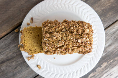 Pumpkin Loaf with Granola Streusel Gluten-Free Recipe