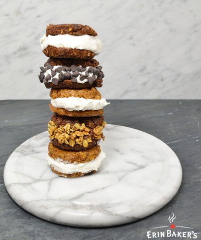 Healthy Mini Ice Cream Sandwiches