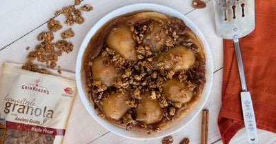 Maple Pecan Pear Tarte Tatin