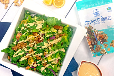 Crunchy Caesar Salad Recipe with DIY Vegan Dressing