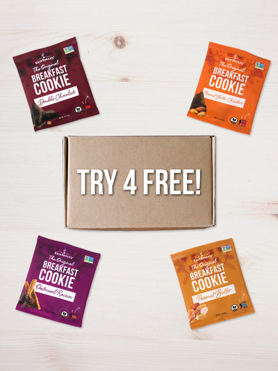 4 Free Breakfast Cookies Sampler